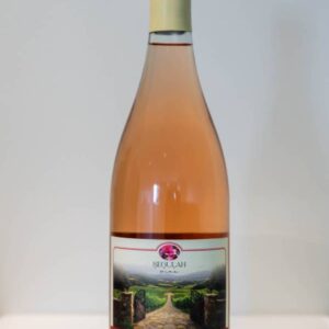 Bottle of rosé Pinot Noir wine
